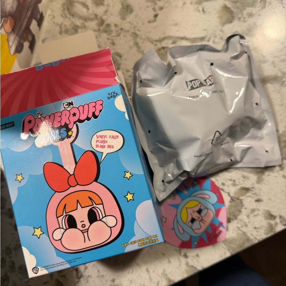 The Powerpuff Girls POP Mart cry baby bunny bubbles